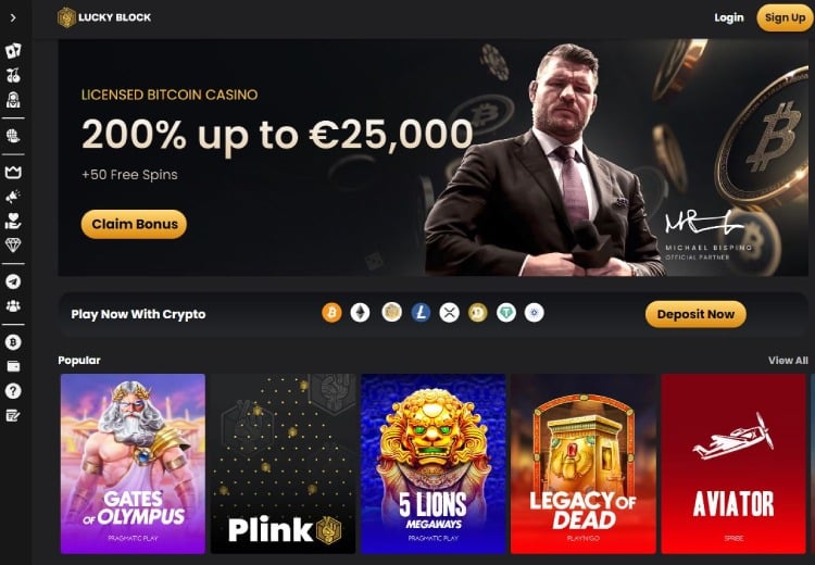 Lucky Block Beste Crypto & Bitcoin Casino’s