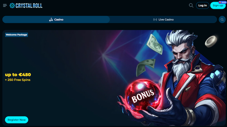 Crystal Roll - Snelst uitbetalende online casino’s