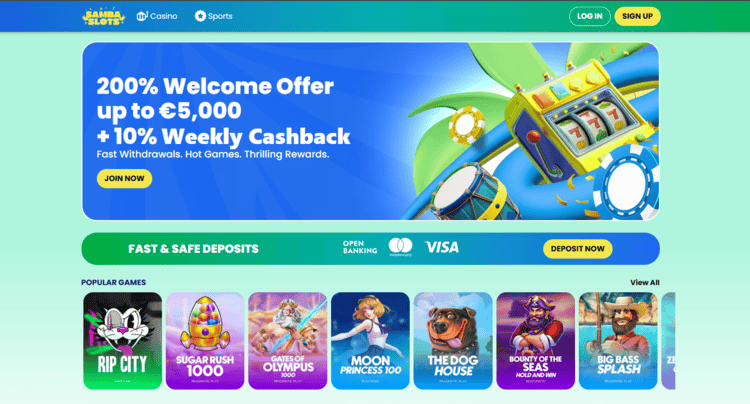 Sambaslots beste online casino nederland